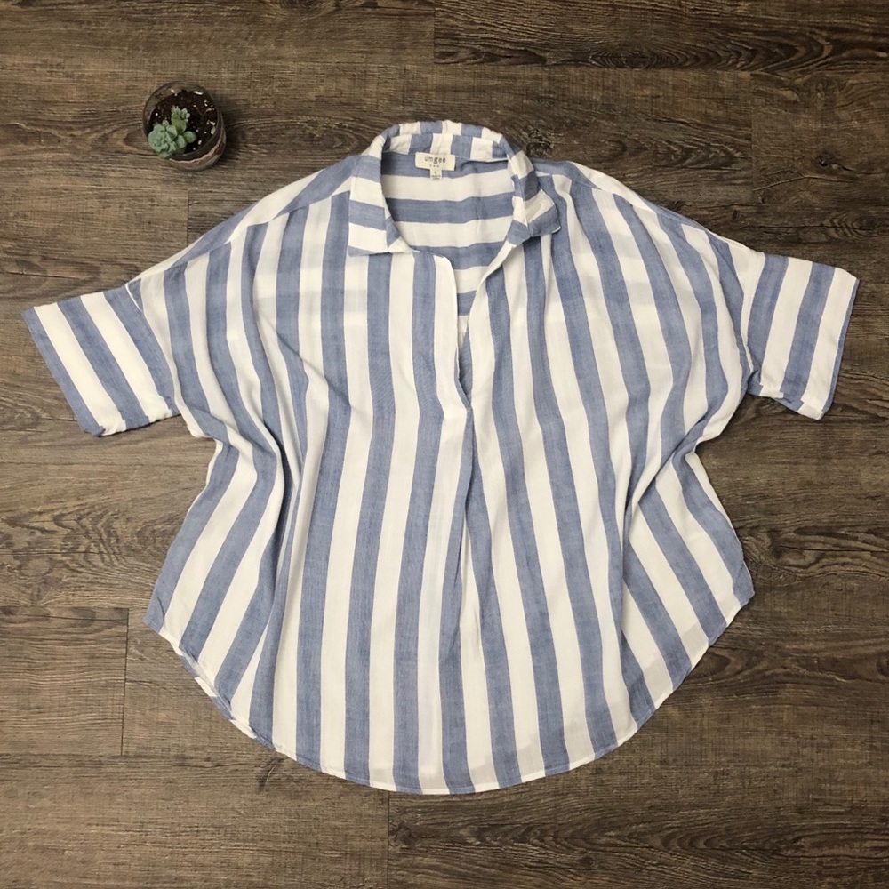 Umgee Loose Fit Linen Top